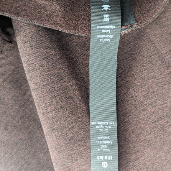 lululemon the lab women Esker brown pant - Picture 6 of 8